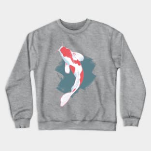 Koi fish digital design Crewneck Sweatshirt
